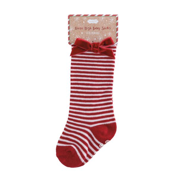 Holiday Bow Socks