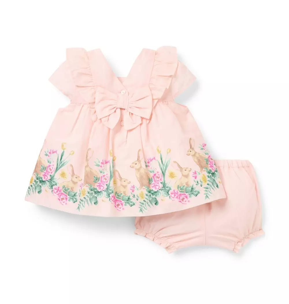 The Bunny Boarder Matching Baby Set