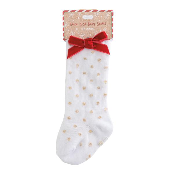 Holiday Bow Socks