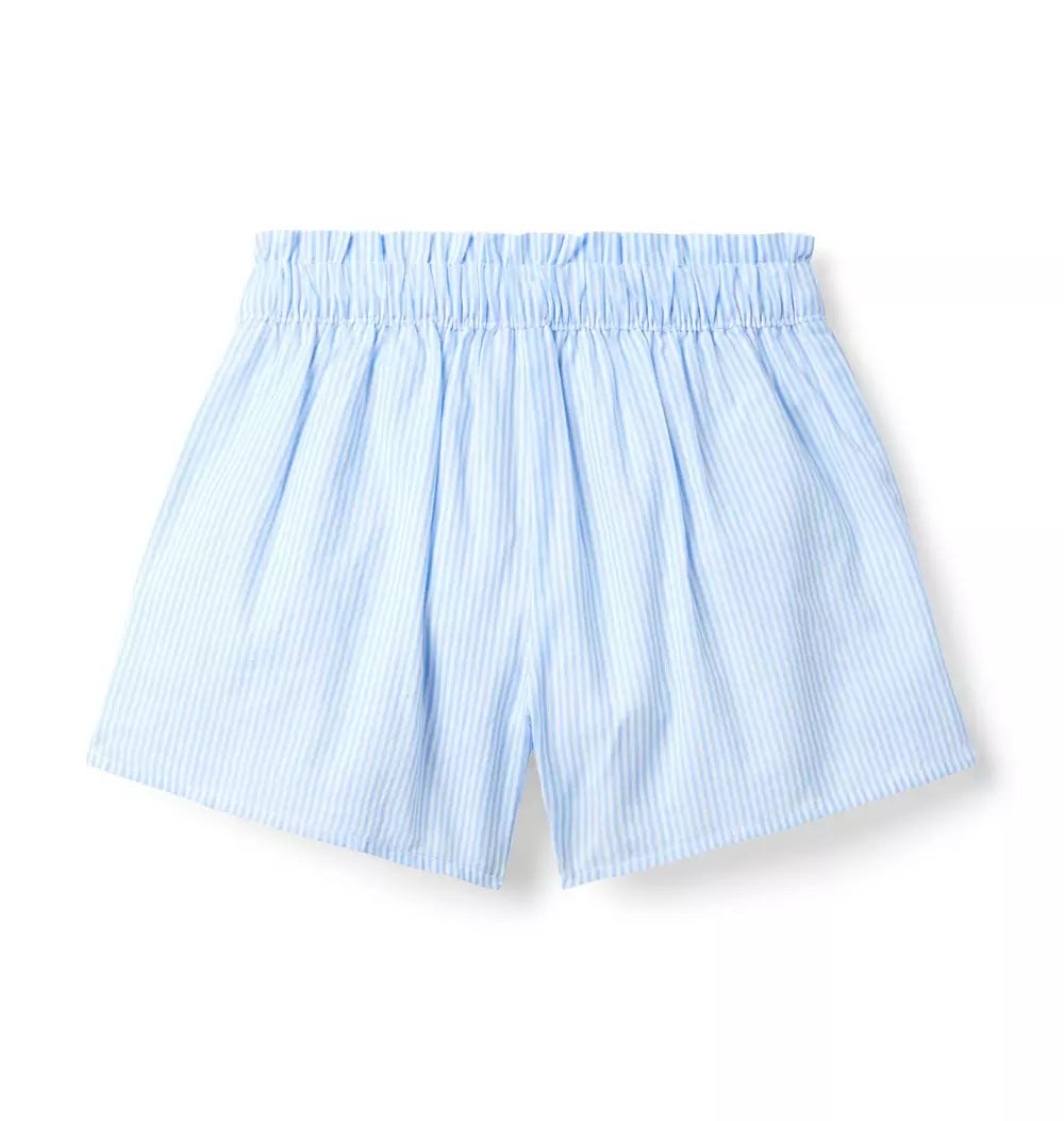 Stripe Ruffled Shorts