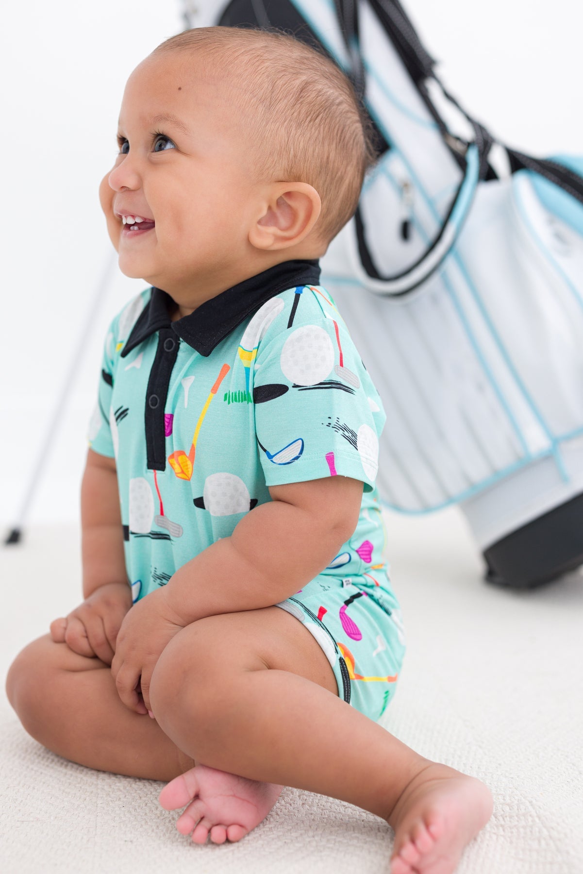 Scottie Polo Shortie Romper