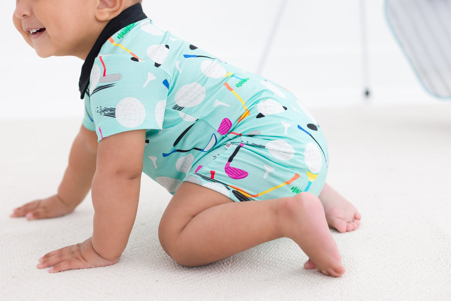Scottie Polo Shortie Romper