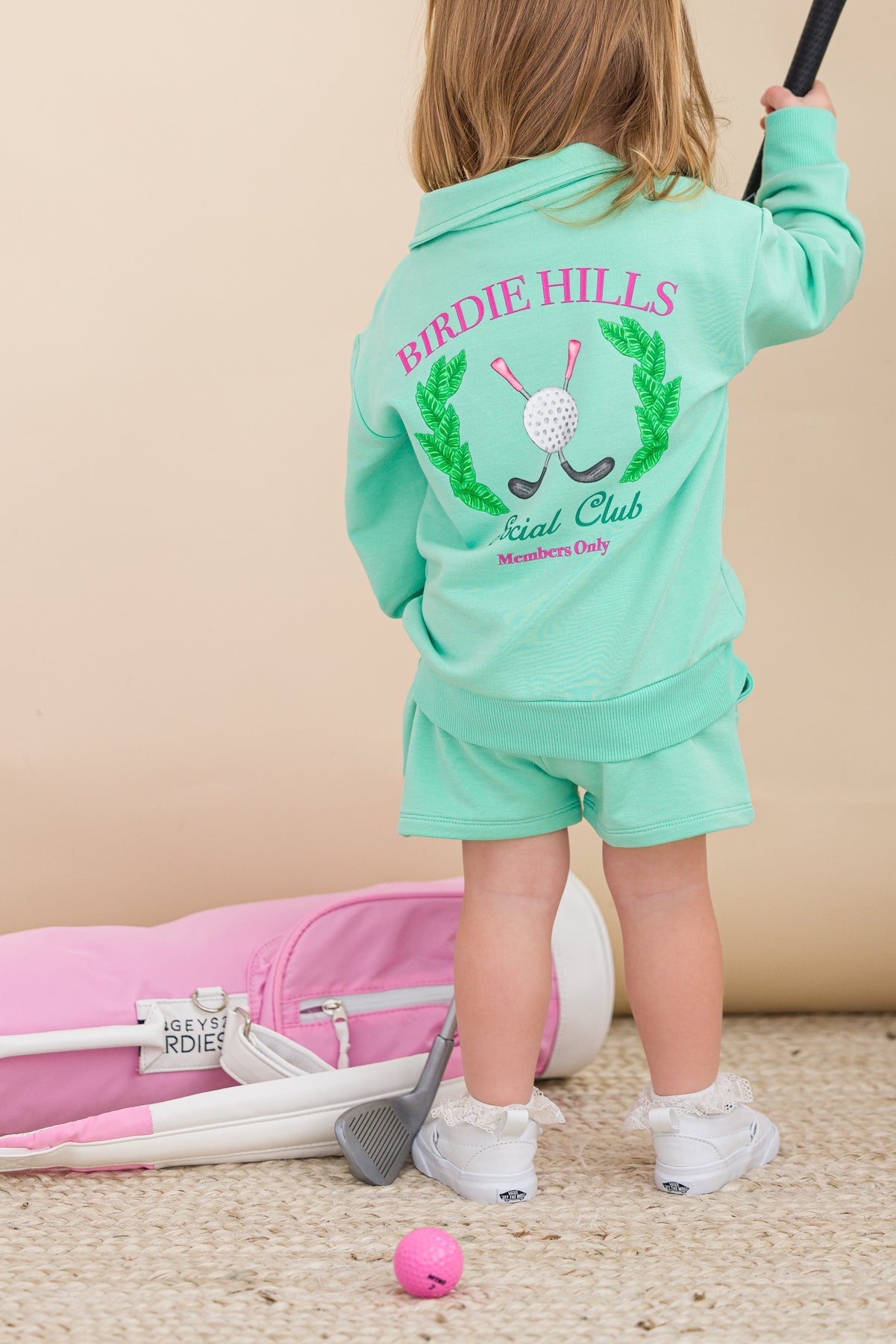 Birdie Social Club Half-Zip Sweatshirt