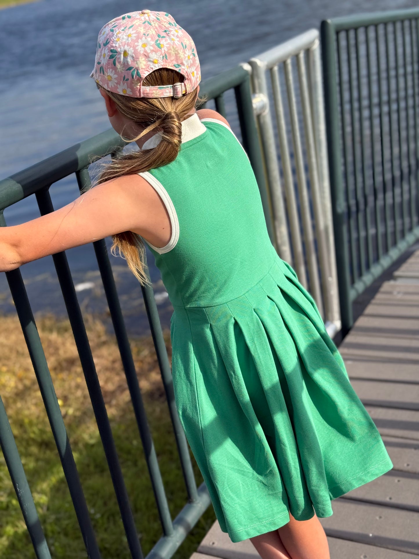 Pleated Tennis Dress - Golf Day