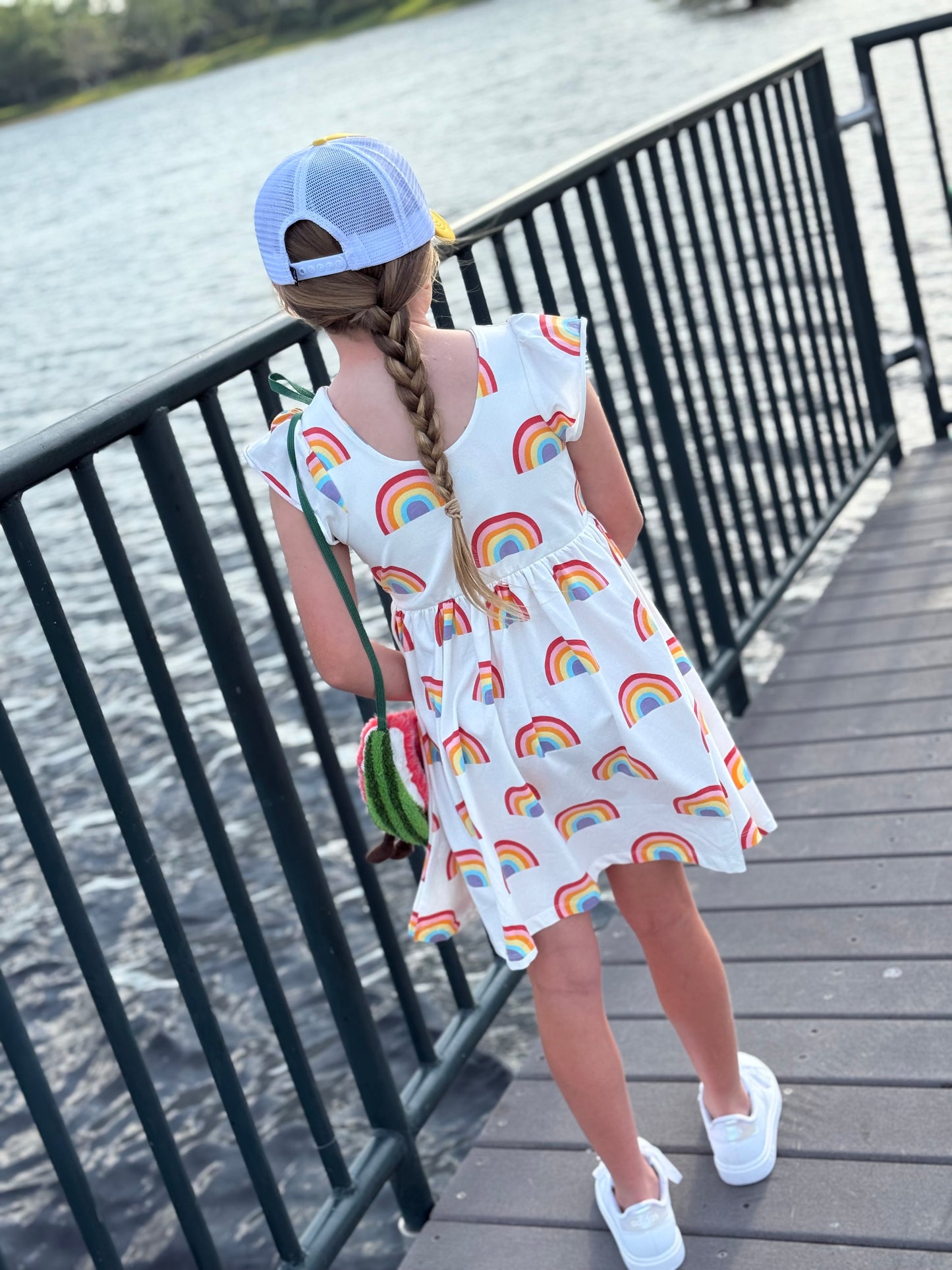 Let's Dance Pastel Rainbows Dress