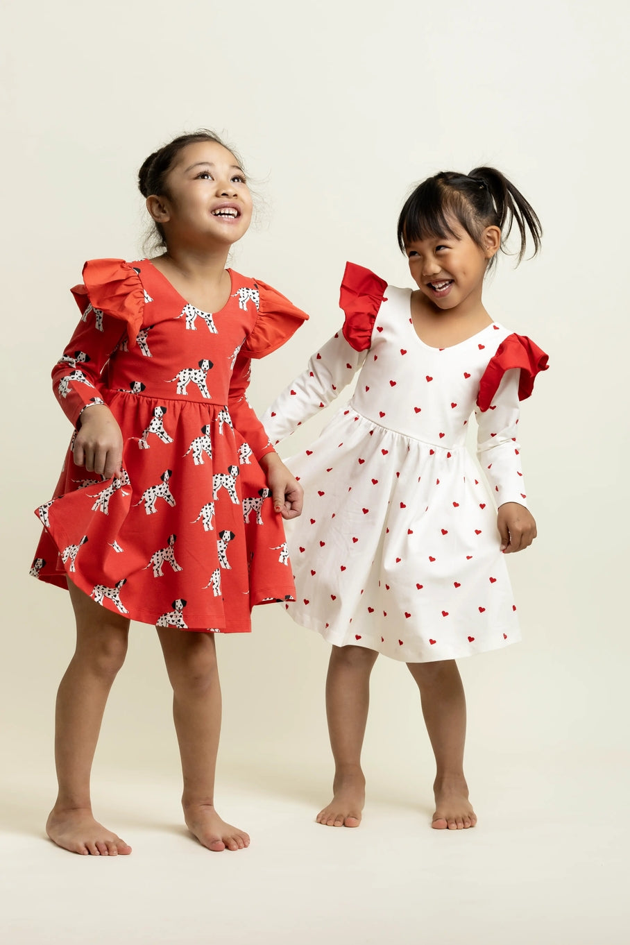 Dalmatian Ruffle Dance Dress
