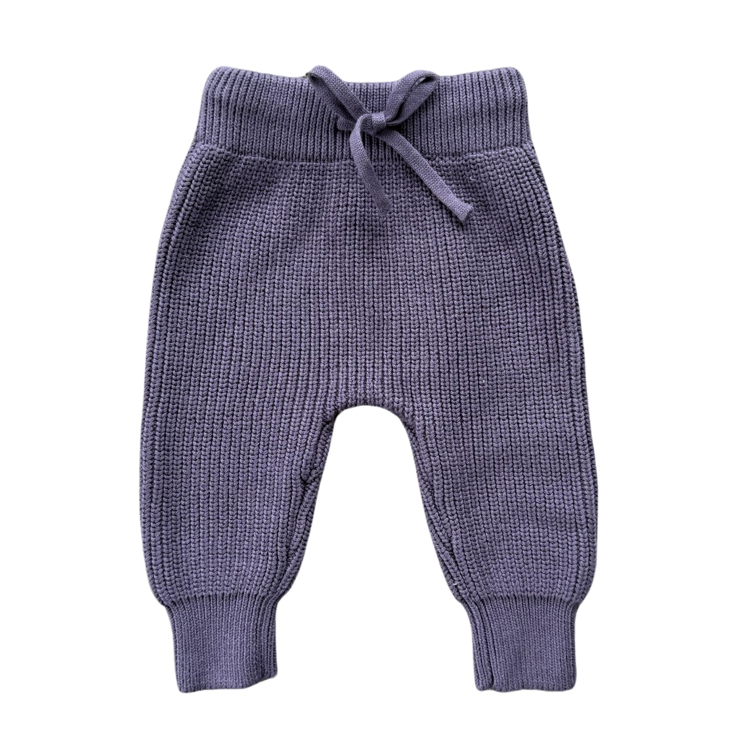 Knit Pants - Plum