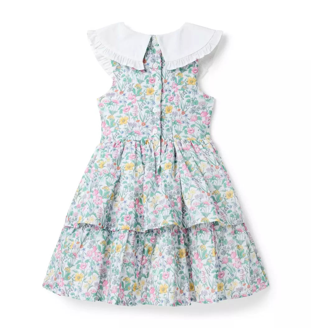 The Floral Collared Dress