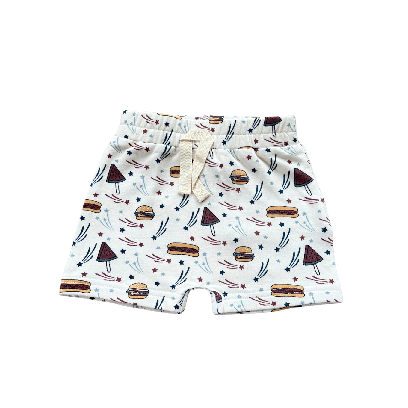 Burgers n' Dogs Boys Harem Shorts