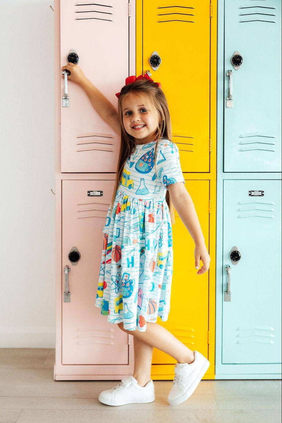 School Rules S/S Twirl Dress
