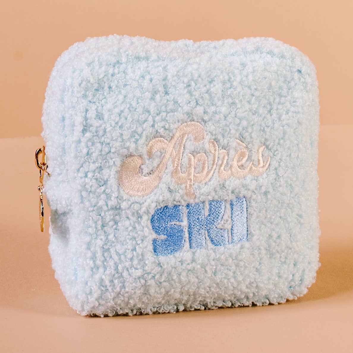 Square Teddy Pouch - Apres Ski