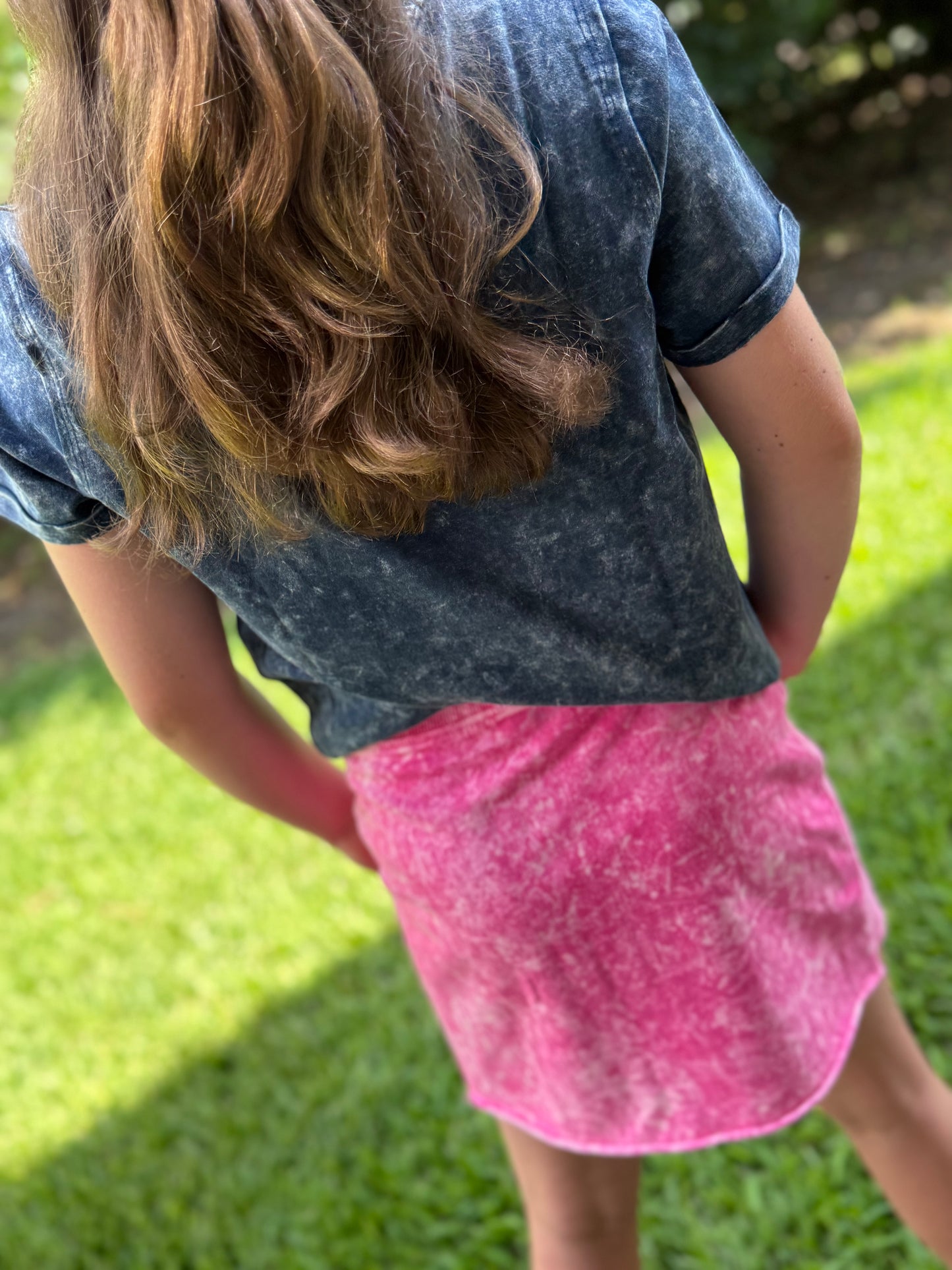 Youth Magenta Pocket Skirt