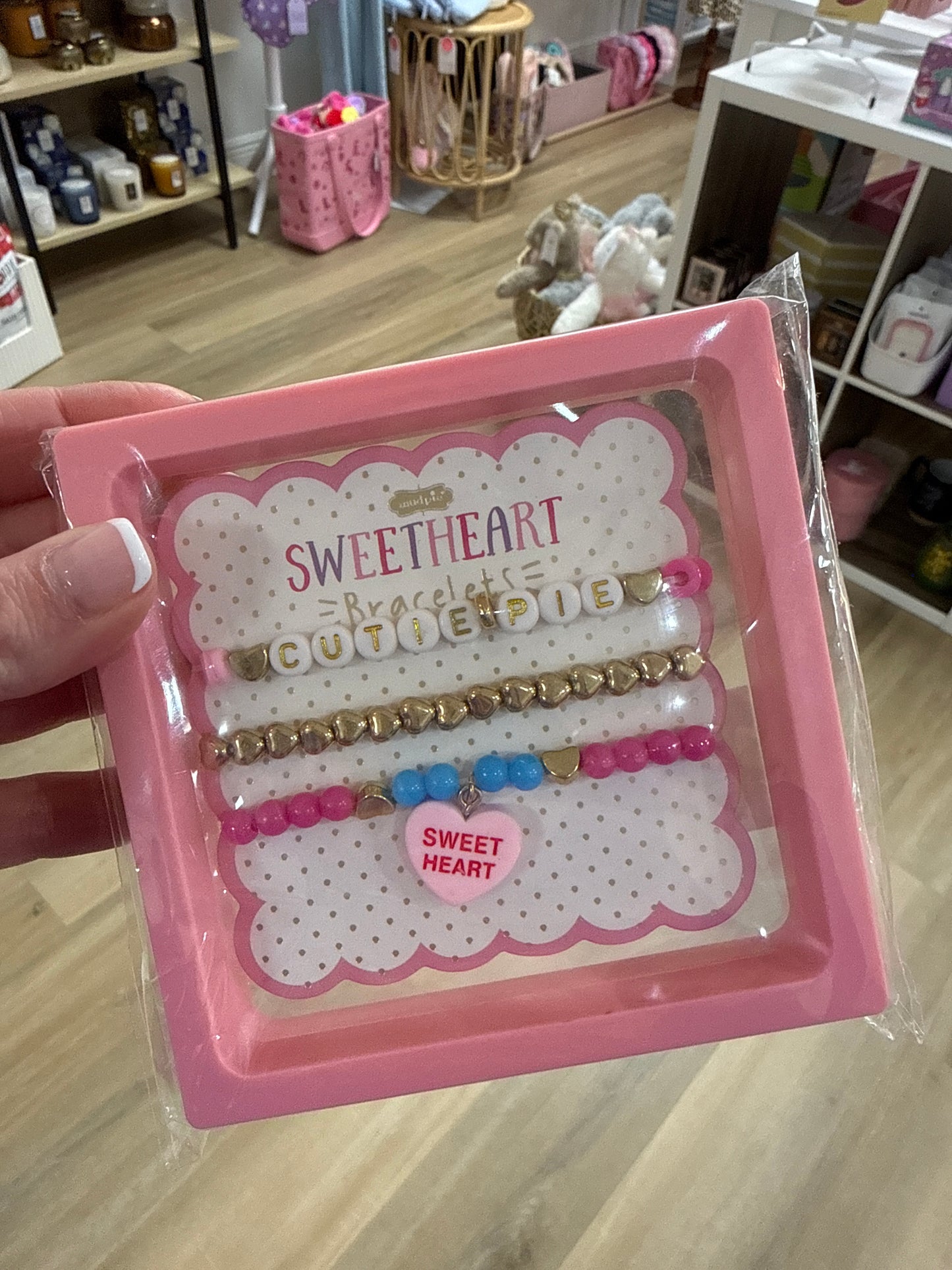 Sweetheart Beaded Bracelets