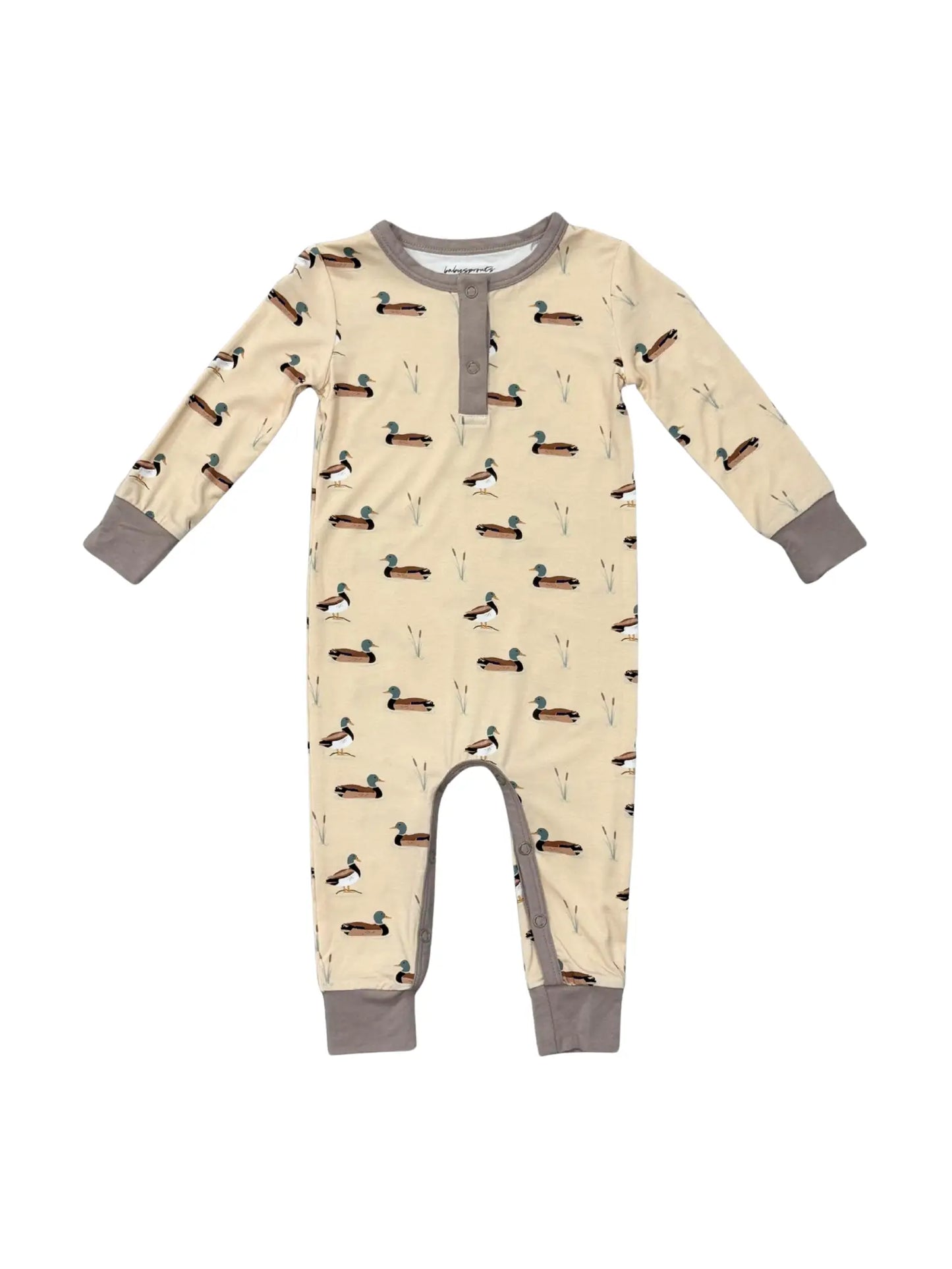 Mallard Ducks Snap Romper