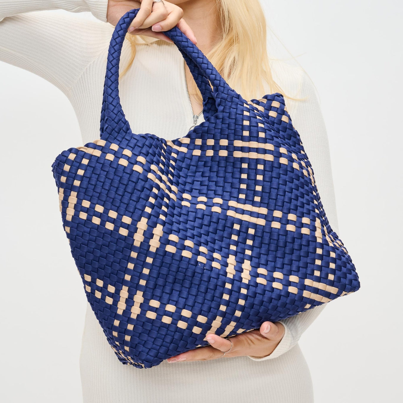 Sky's the Limit Medium Woven Neoprene Tote