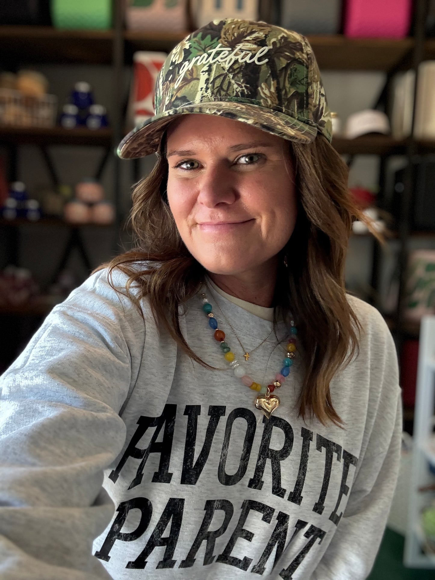 Grateful - Camo Hat