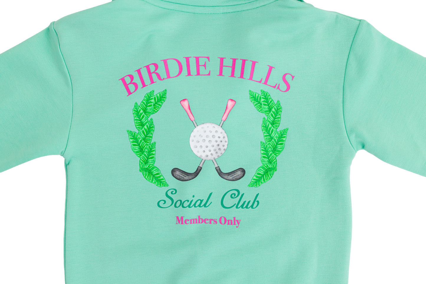Birdie Social Club Half-Zip Sweatshirt