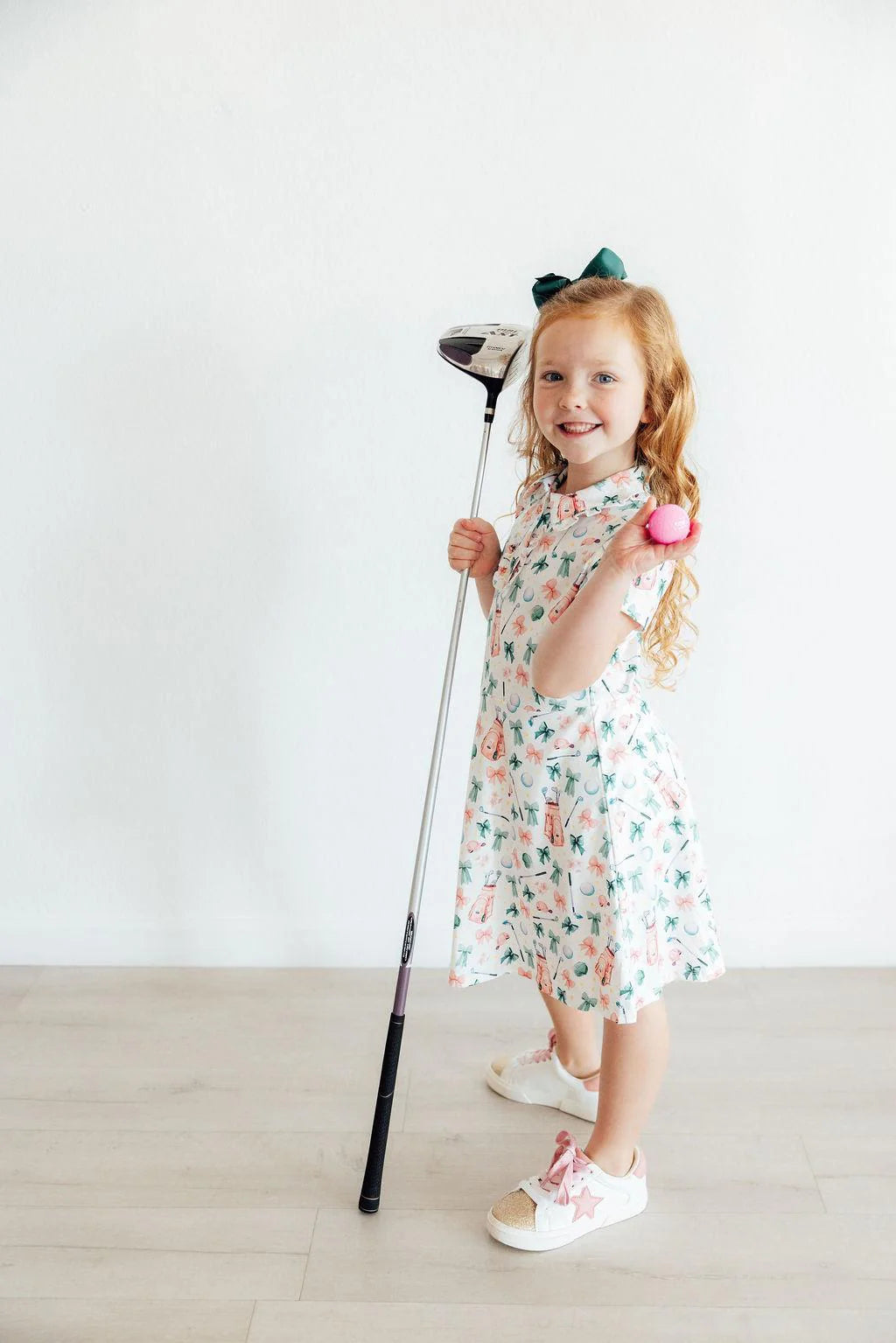 Birdies & Bows Polo Dress