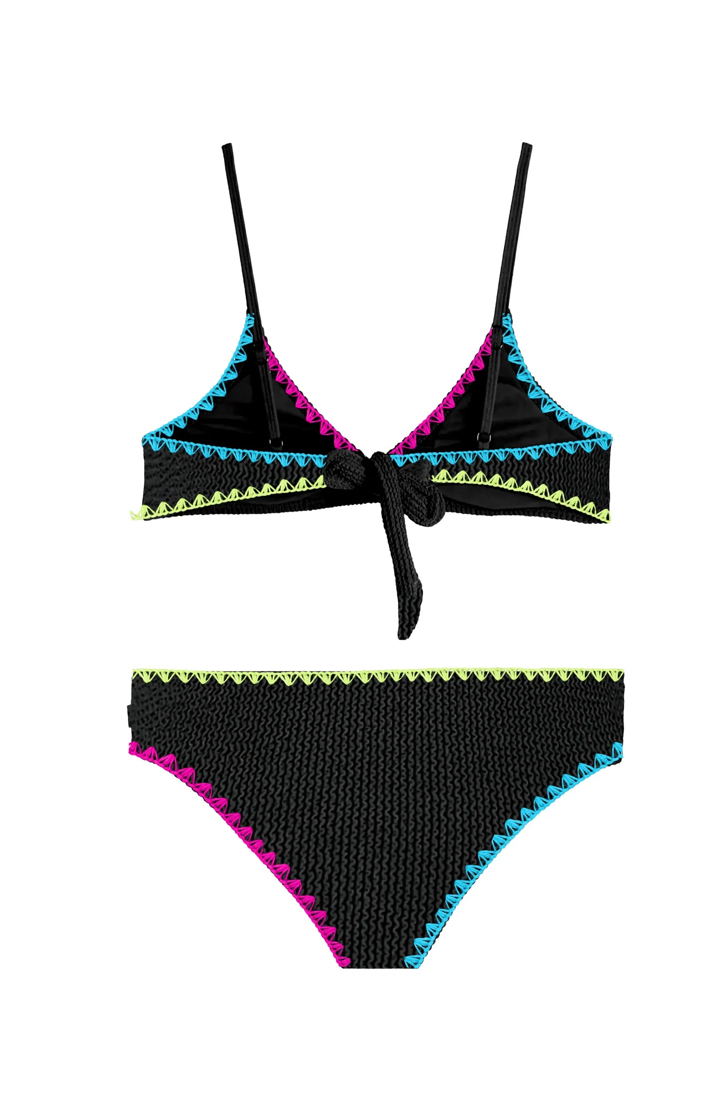Fleur Crinkle Bikini Swimsuit