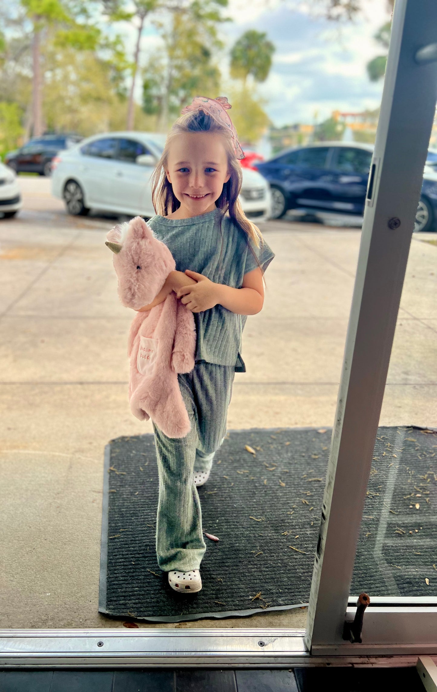 Kids Cozy Knit Eucalyptus Set