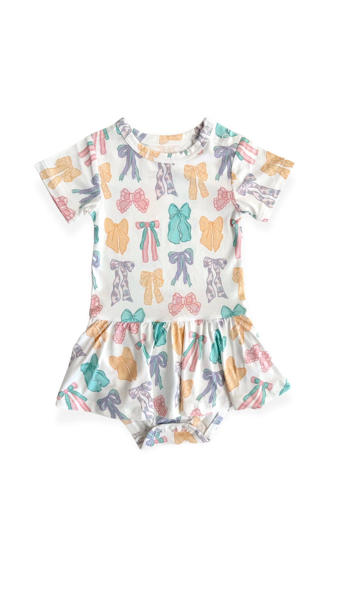 Easter Bows Short Sleeve Bodysuit