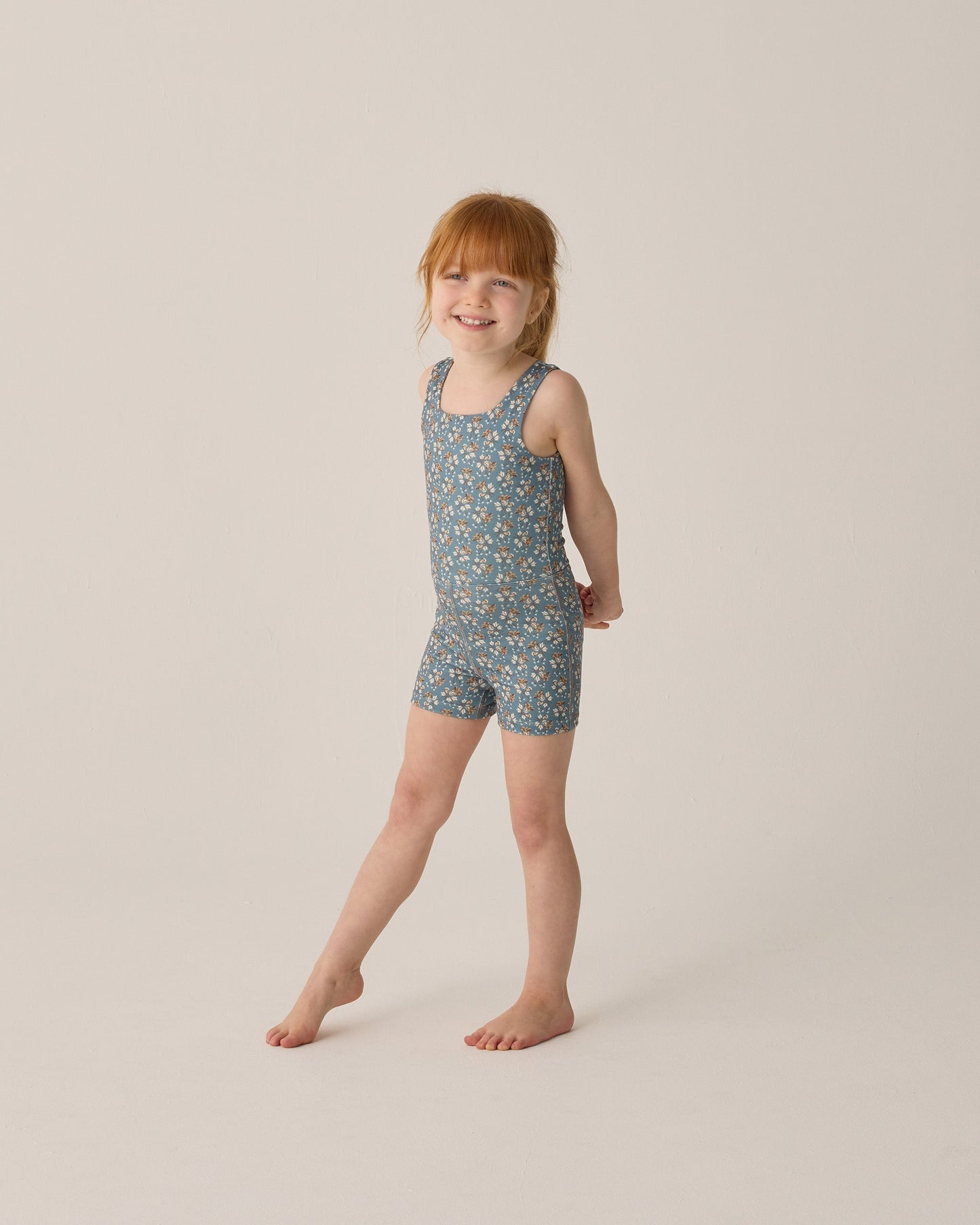 Malibu Bodysuit - Blue Floral