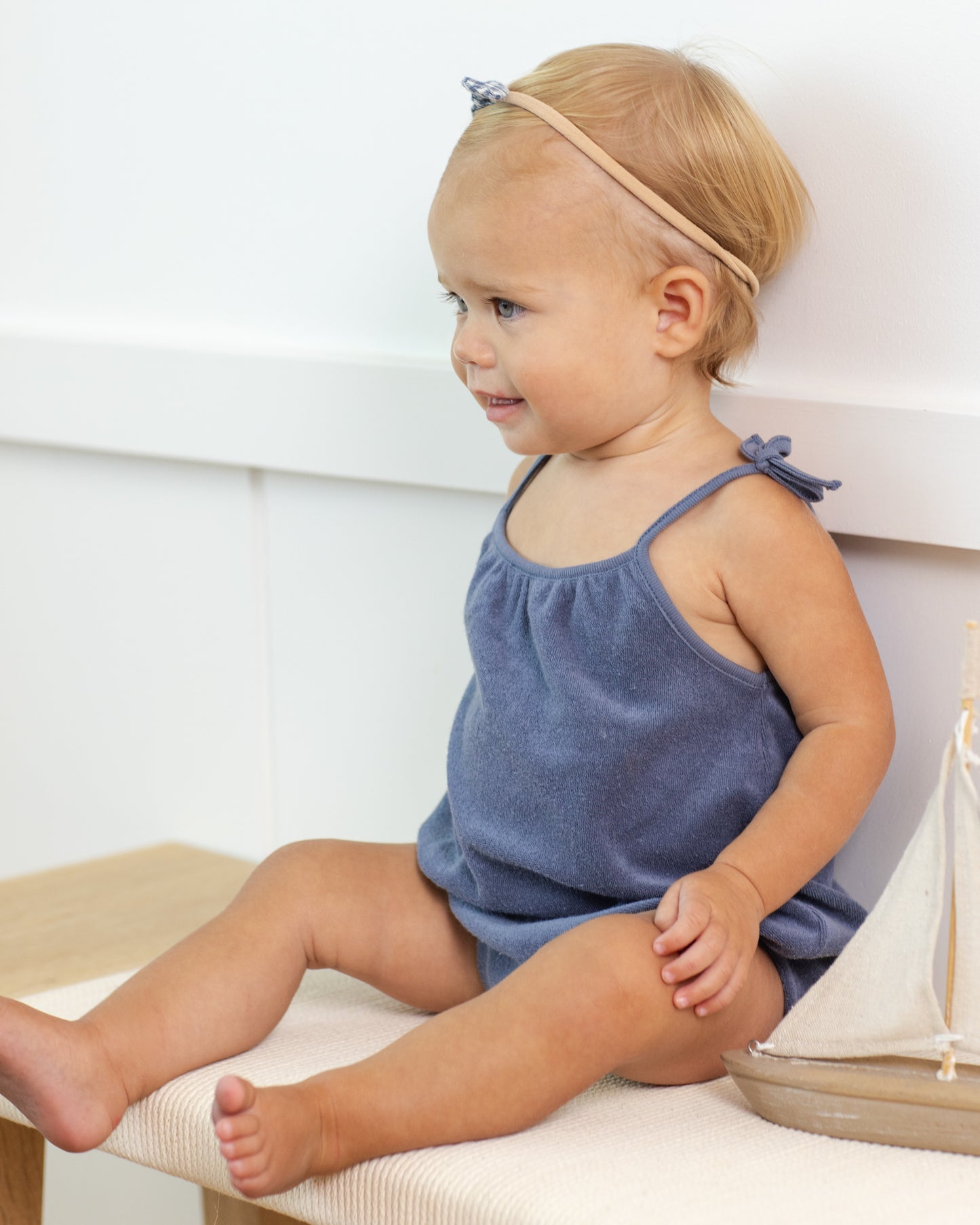 Nala Romper - Marine