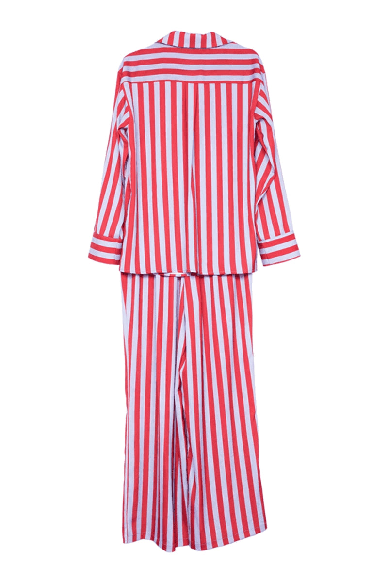 Lilac Stripe Adult PJs