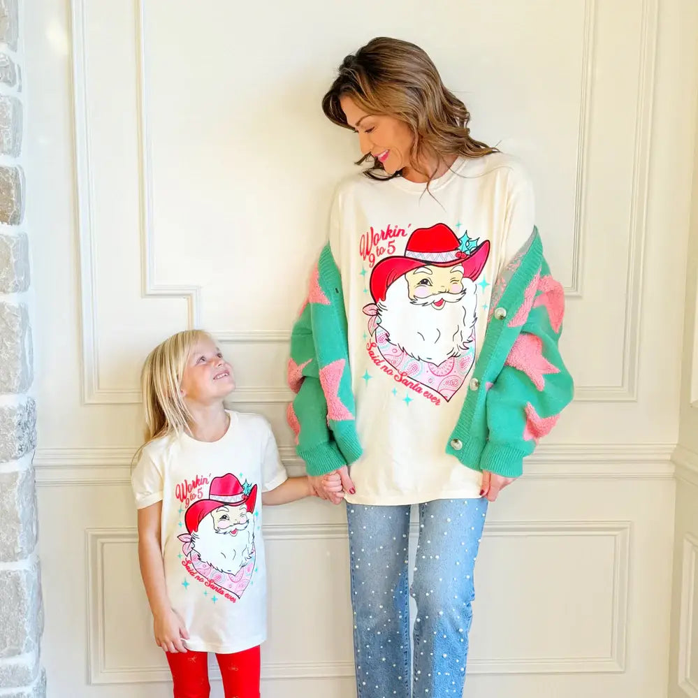 Western Santa Tee- Youth