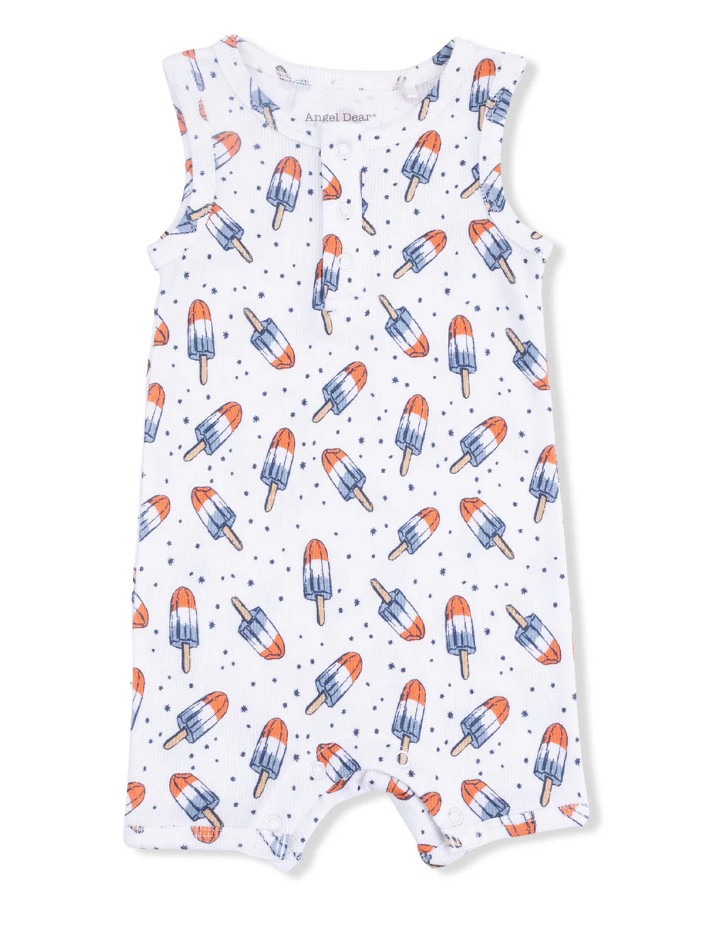 Astro Pop Henley Shortie Romper