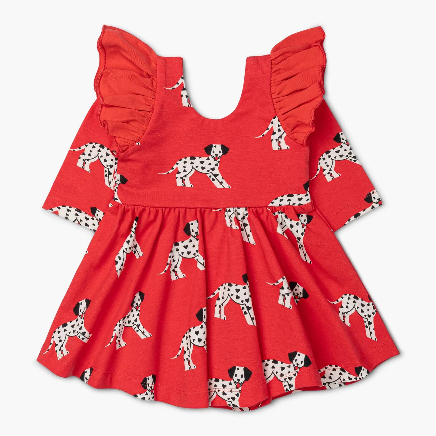 Dalmatian Ruffle Dance Dress