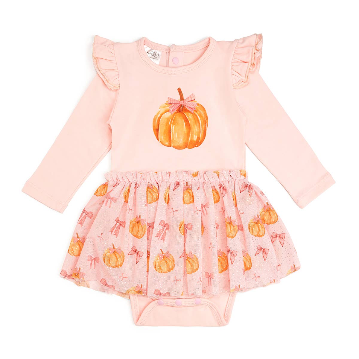Coquette Pumpkin Tutu Bodysuit