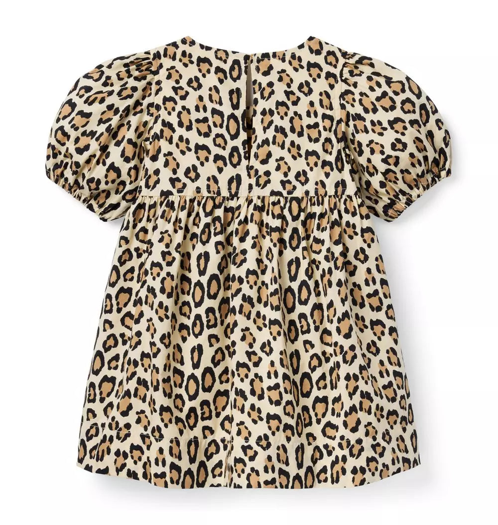 The Leopard Bow Dress