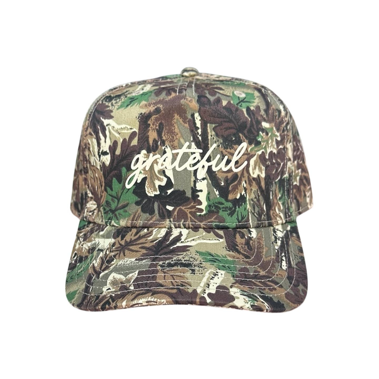 Grateful - Camo Hat
