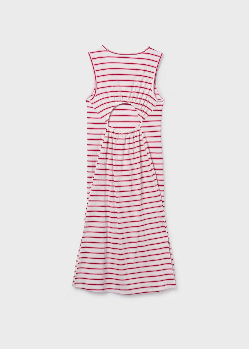 Stripe Cherry Midi Dress