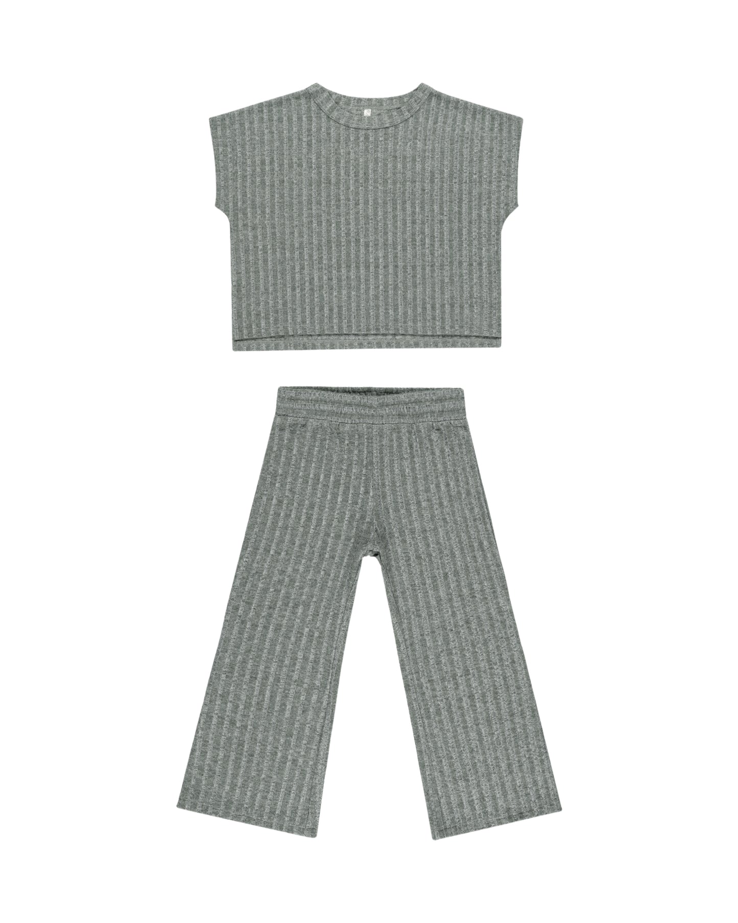 Kids Cozy Knit Eucalyptus Set
