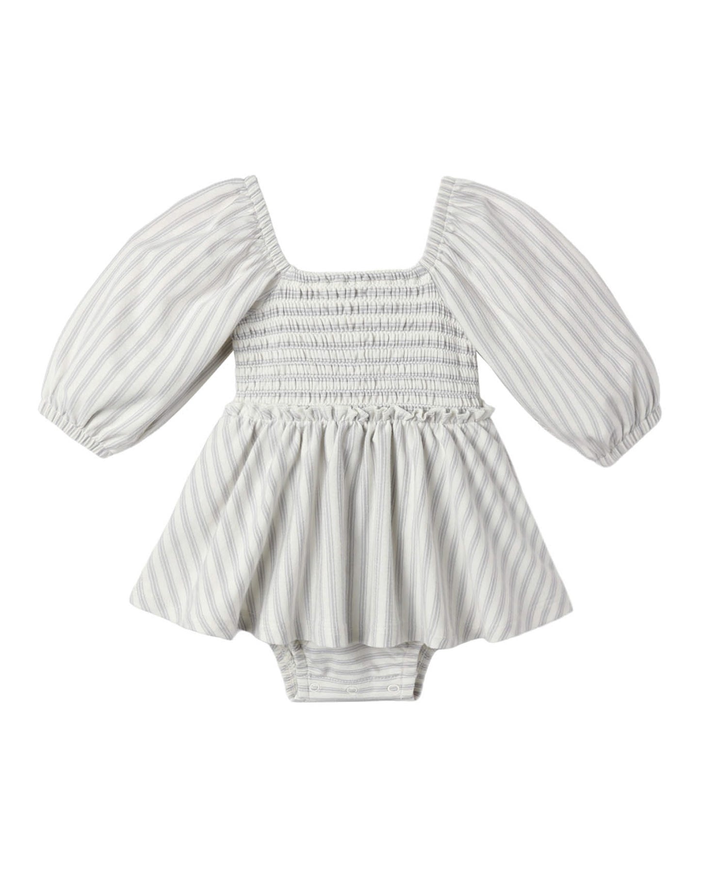 Lainey Romper - Cloud Stripe