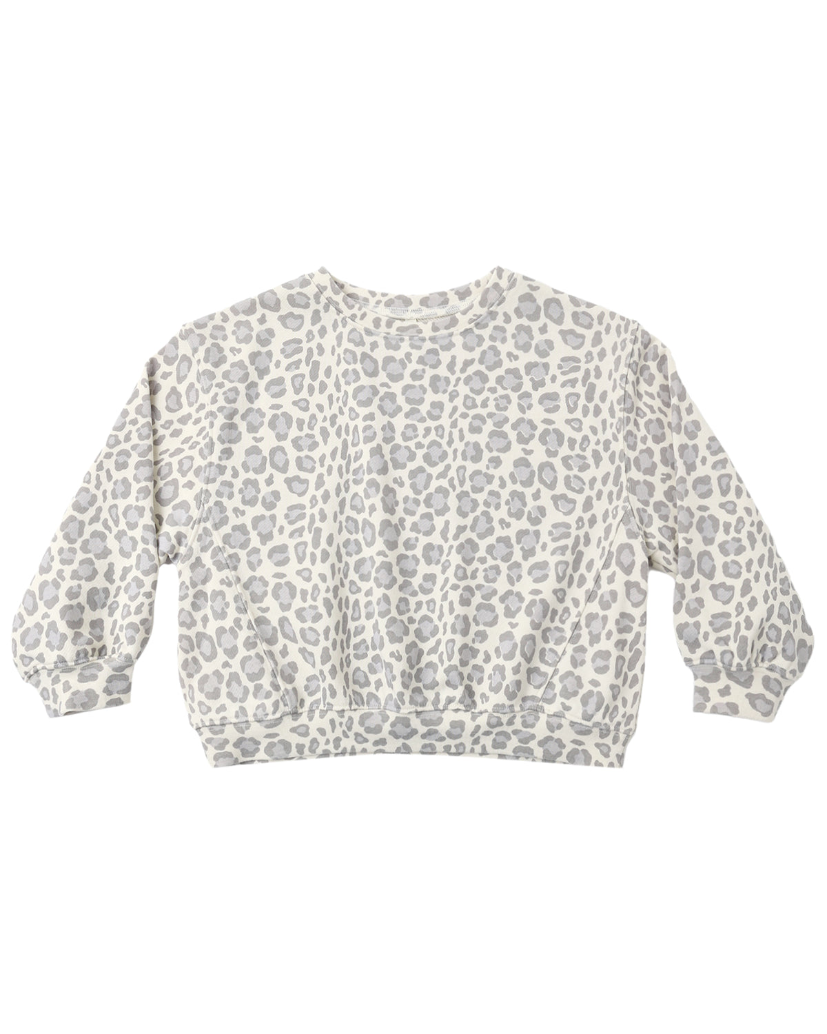 Oversized Sweatshirt Leopard