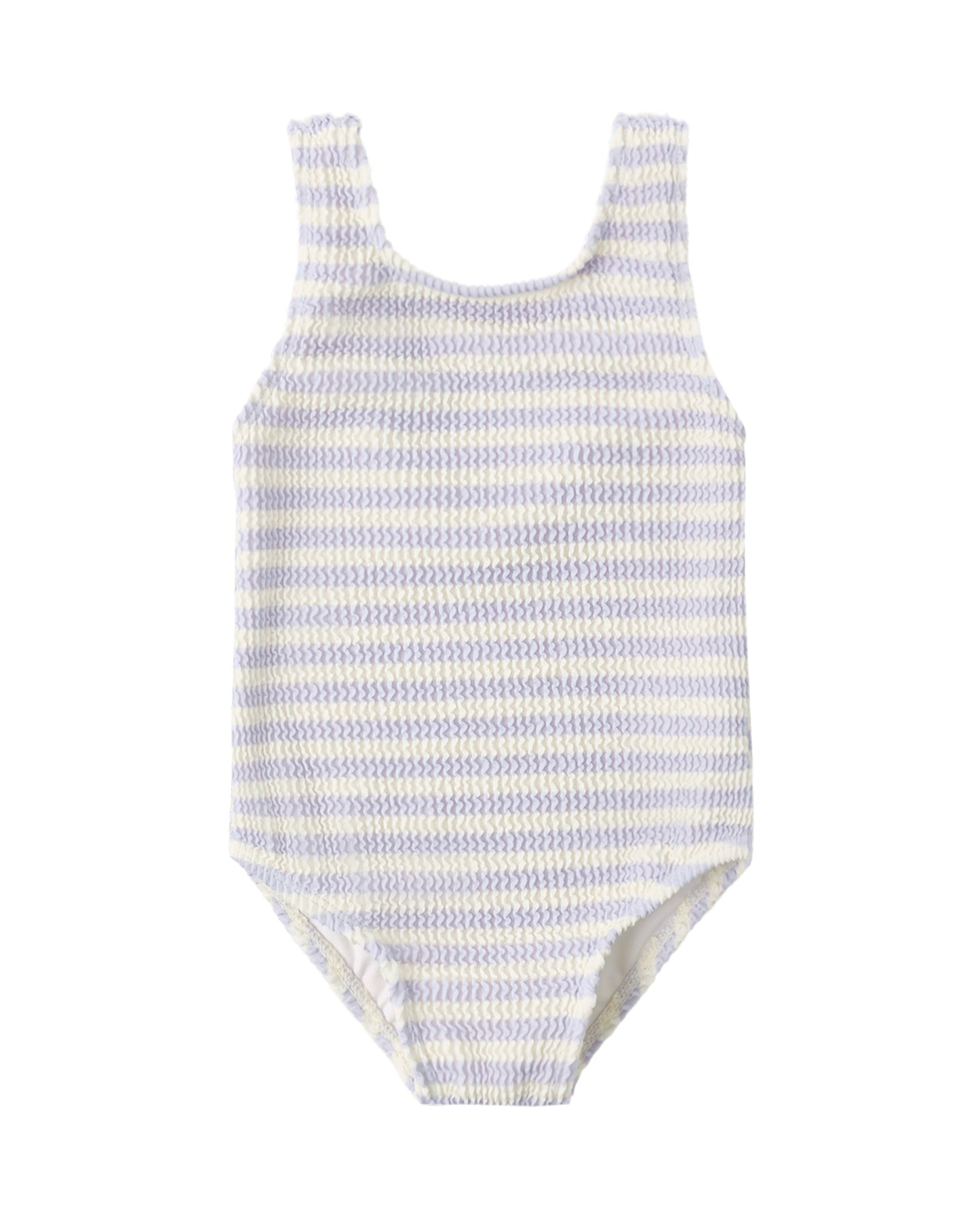 Moxie One Piece Swimsuit - Periwinkle Stripe