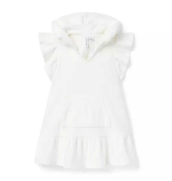 White Hoodies Swim Cover