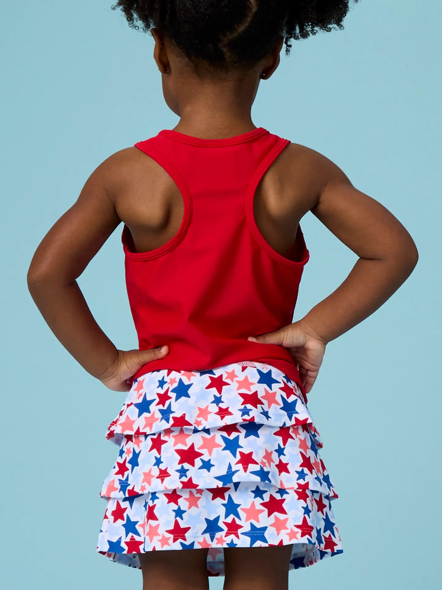 Star-Spangled Active Skort