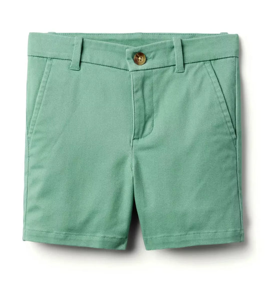 Twill Short - Fig Leaf Green