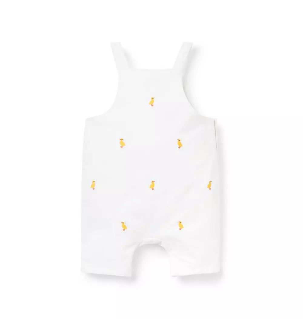 White Duckling Overalls