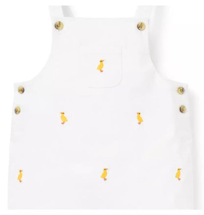 White Duckling Overalls