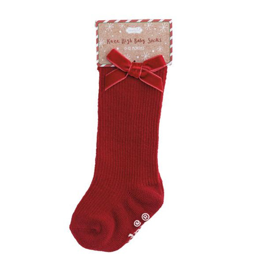 Holiday Bow Socks