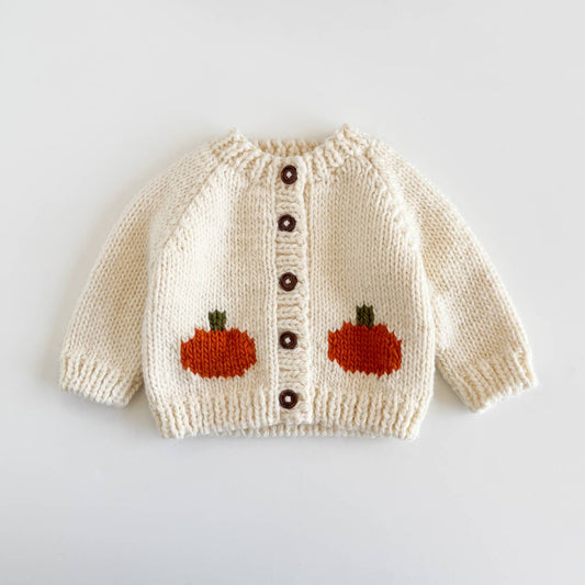 Pumpkin Fall Cardigan