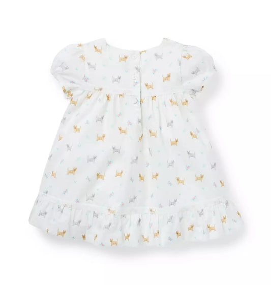 Baby Dog Friends Lace Trim Dress