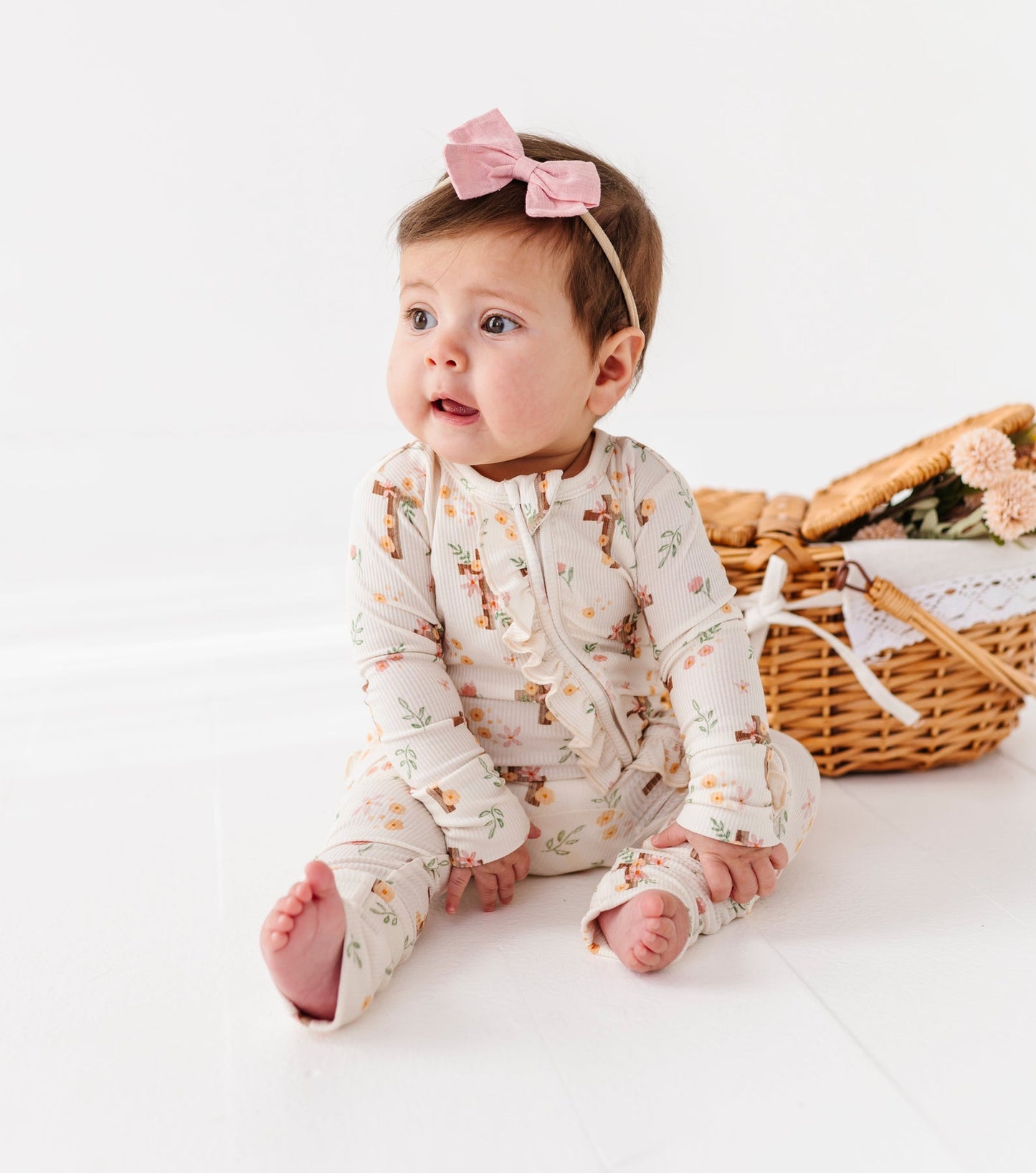 Faith Ribbed Ruffle Convertible Romper