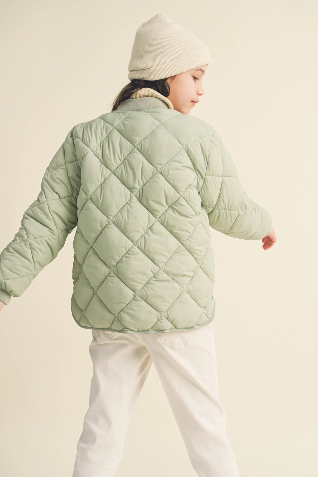 Girls Quilted Jacket