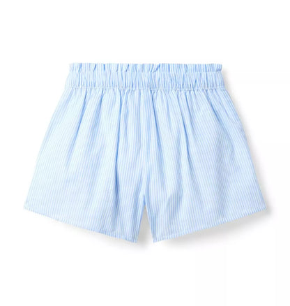 Stripe Ruffled Shorts